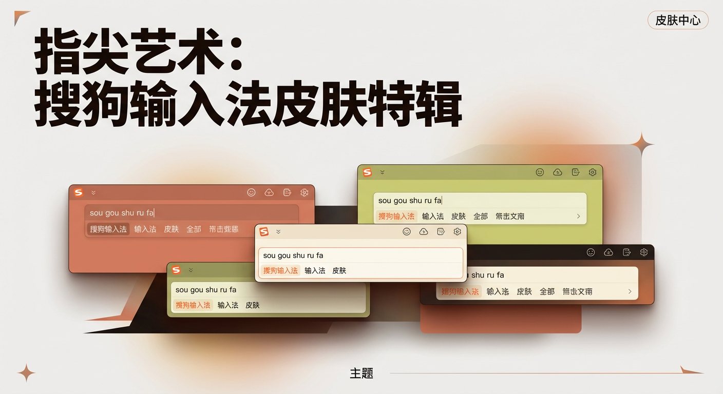 搜狗输入法键盘皮肤视觉展示